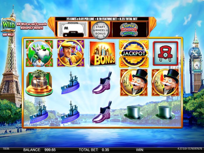 Monopoly slot slots