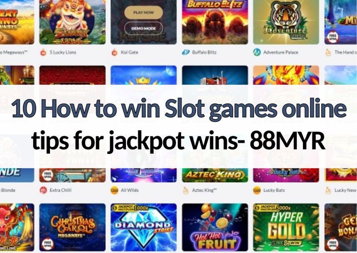 Slots win playing tips