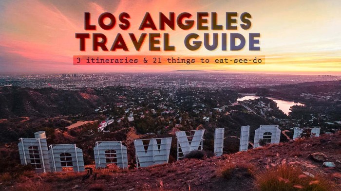 Tips liburan Los Angeles